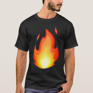 Camiseta El Equipo De Tela De Ropa De Fuego Caliente Muestr