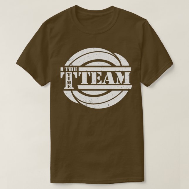 Camiseta El equipo de tiempo sin tiempo (Diseño del anverso)