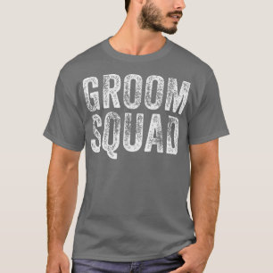 Camiseta El equipo del novio fiesta de soltero boda diverti