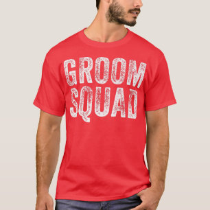 Camiseta El equipo del novio fiesta de soltero boda diverti
