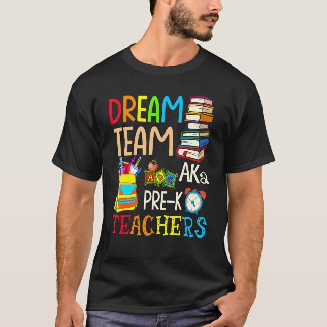 Camiseta El equipo Dream Aka Prepara A Los Maestros De Vuel (Anverso)