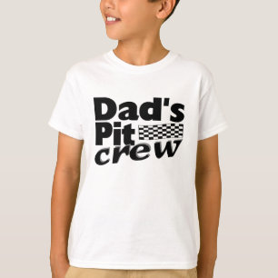 Camiseta El equipo en boxes del papá