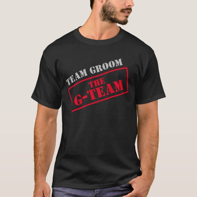 Camiseta El Equipo G-Team Groom (Anverso)