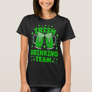 Camiseta El equipo irlandés de bebidas St. Patricks D