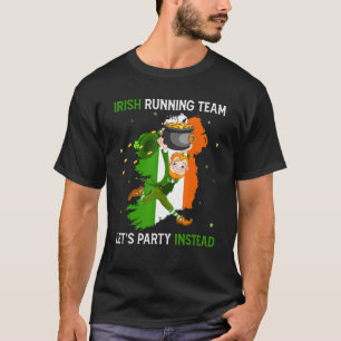 Camiseta El Equipo Irlandés De Carrera Dejó Que Los Fiestas