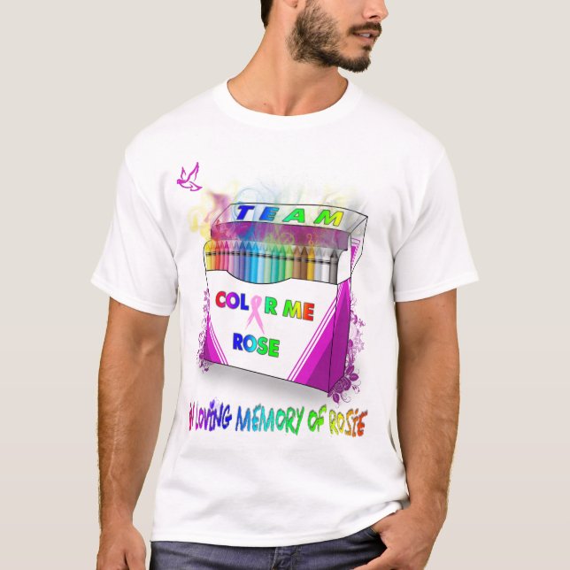 Camiseta El equipo me colorea subió (Anverso)