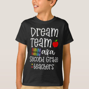 Camiseta El equipo soñador de profesores divertidos de segu