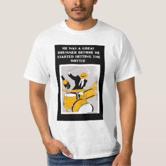 Camiseta Él era gran batería - personalizar… - Modificado