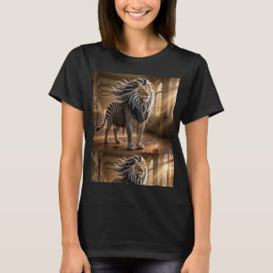 Camiseta El Erudito Rayado Aventura del León Cebra Fantás