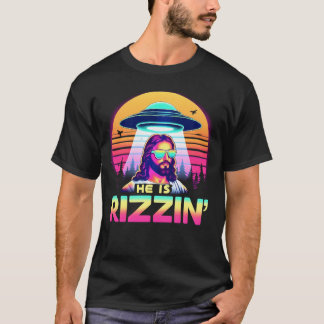 Camiseta Él es cristiano de Rizzin Jesús es cristiano de Ri