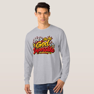 Camiseta Él es el Dios de lo posible