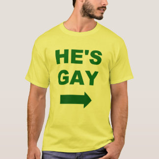 Camiseta Él es gay