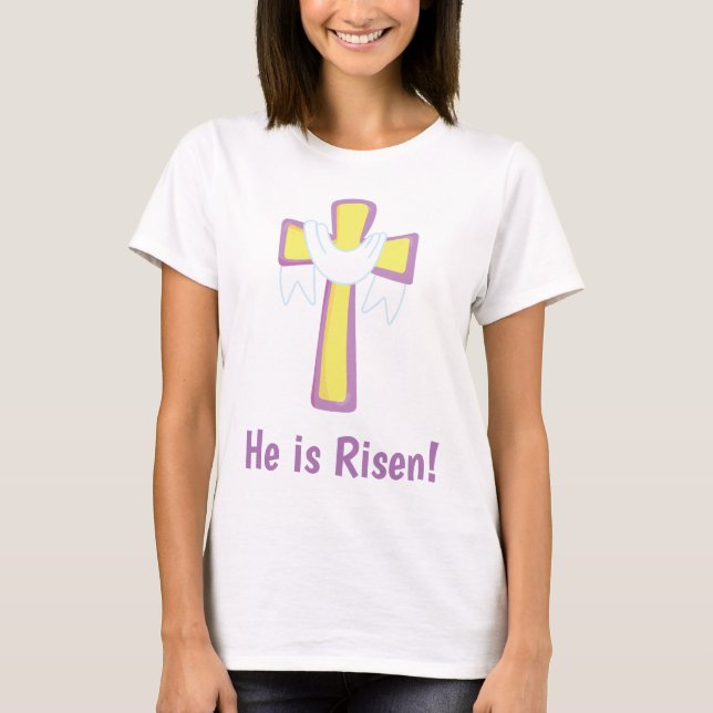 Camiseta Él es la Cruz Roja (Anverso)
