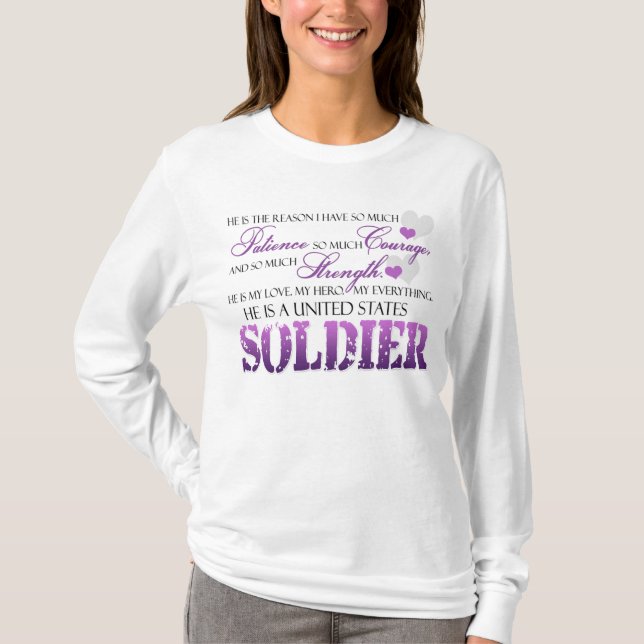Camiseta Él es la razón (Anverso)
