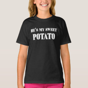 Camiseta Él es mi batata