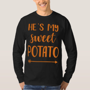 Camiseta Él es mi batata por la pareja a la que le doy grac