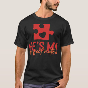 Camiseta Él es mi encuentro perfecto
