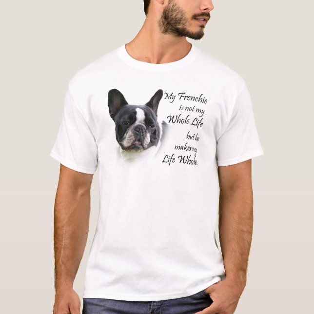Camiseta Él es mi Frenchie (Anverso)