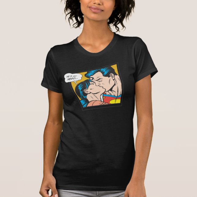 Camiseta Él es mi héroe (Anverso)