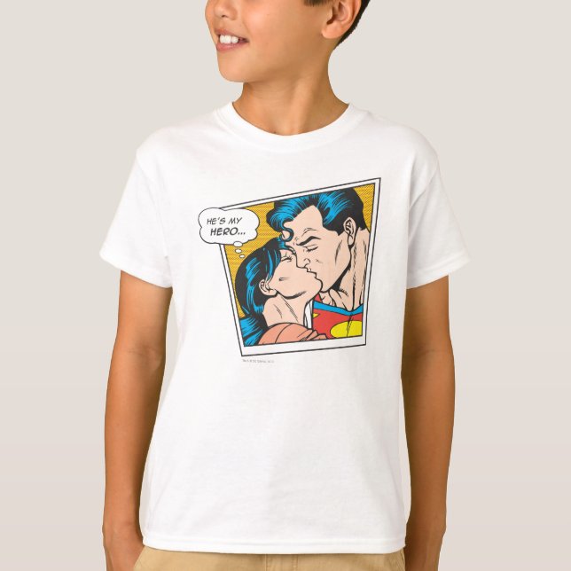 Camiseta Él es mi héroe (Anverso)