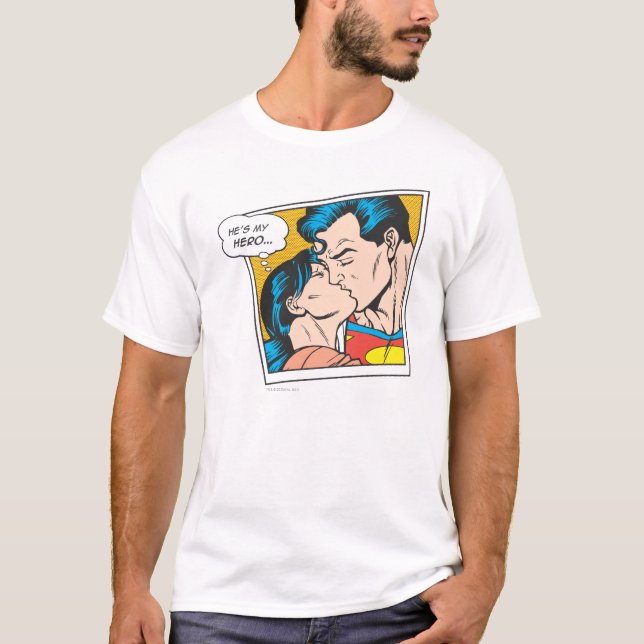 Camiseta Él es mi héroe (Anverso)