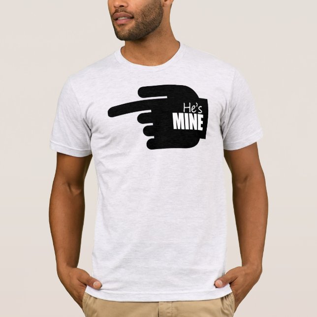 CAMISETA ÉL ES MÍO (Anverso)
