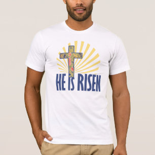 Camiseta Él es RISEN en Pascua