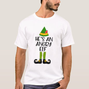 Camiseta Él es un anciano furioso que compara a Navidades d