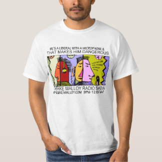 Camiseta ÉL es UN LIBERAL CON UN MICRÓFONO