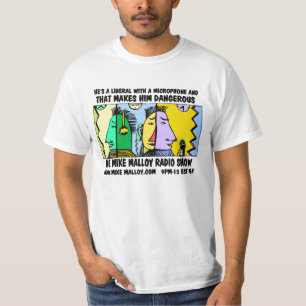 Camiseta ÉL es UN LIBERAL CON UN MICRÓFONO