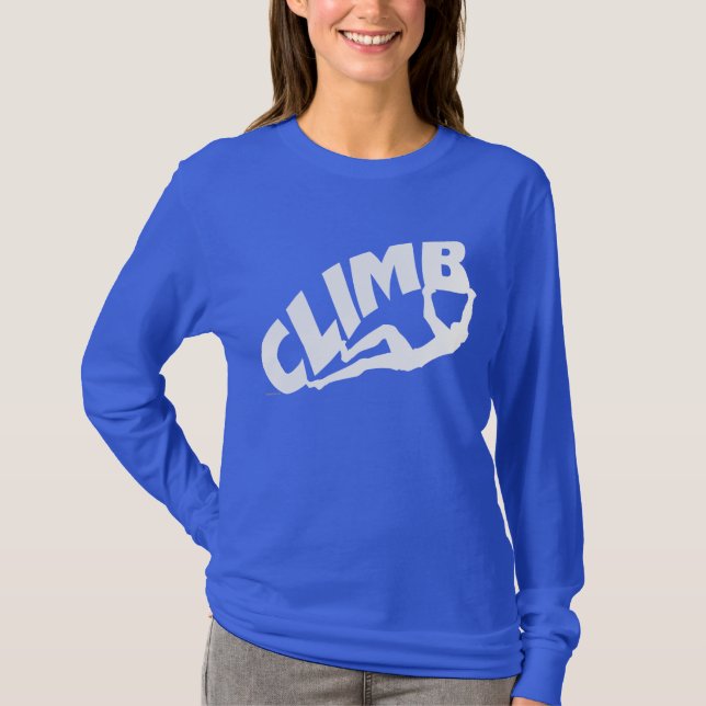Camiseta El escalamiento rocoso (Anverso)