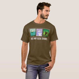 Camiseta El escondite defiende el pie grande, Yeti, Nessie