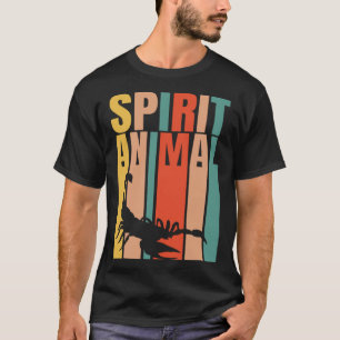Camiseta El Escorpión Es Mi Retro Animal Espiritual