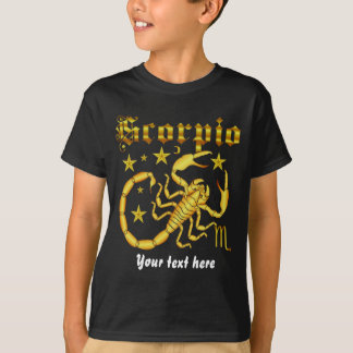 Camiseta El Escorpión-Zodiaco embroma todos los estilos