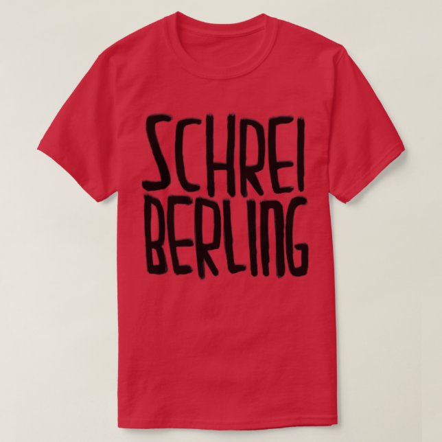 Camiseta El escritor gracioso German Schreiberling (Diseño del anverso)