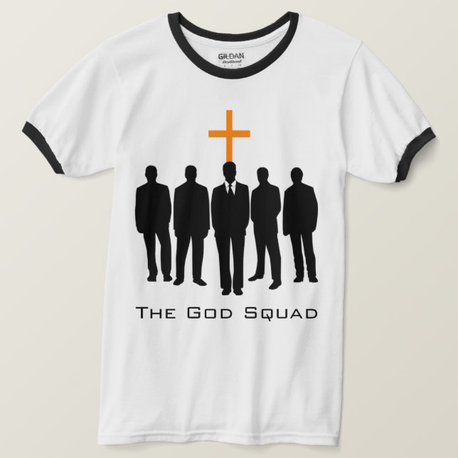 Camiseta El Escuadrón de Dios (Anverso del diseño)
