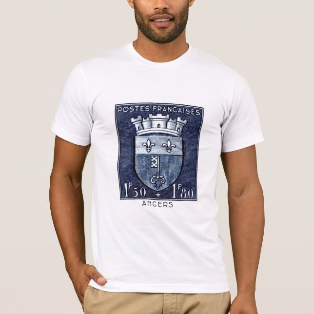 Camiseta El escudo de armas, enoja Francia (Anverso)