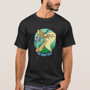 Camiseta El Escudo De Arpa Cuesta Jugando El Arpa