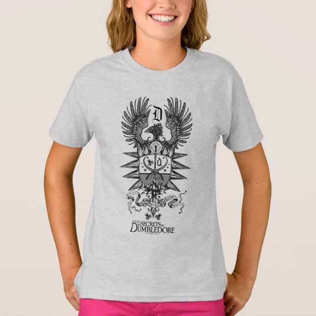Camiseta El Escudo de Dumbledore (Anverso)