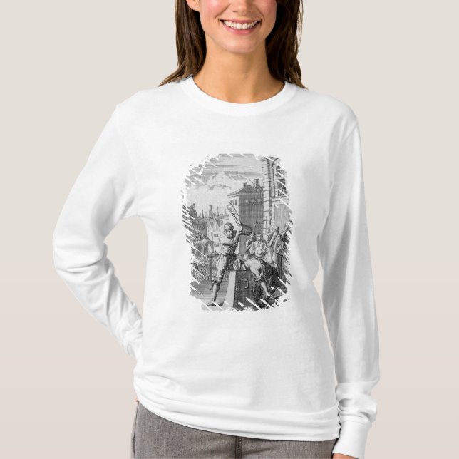 Camiseta El escudo rajado (Anverso)