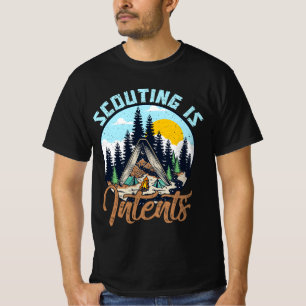 Camiseta El Escultismo Es Una Intención Scout Divertida Cam