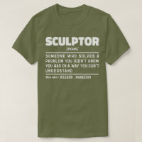 El escultor de la nueva definición de escultor Lov