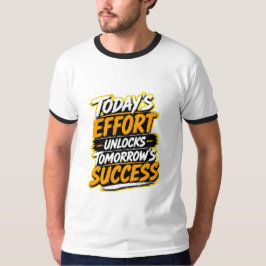 Camiseta El Esfuerzo de Hoy Desbloquea el Éxito del Mañana 
