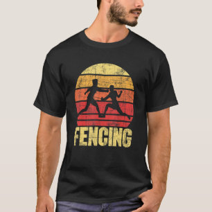 Camiseta El esgrimista del esgrimista Dueler Saber Epee Rap