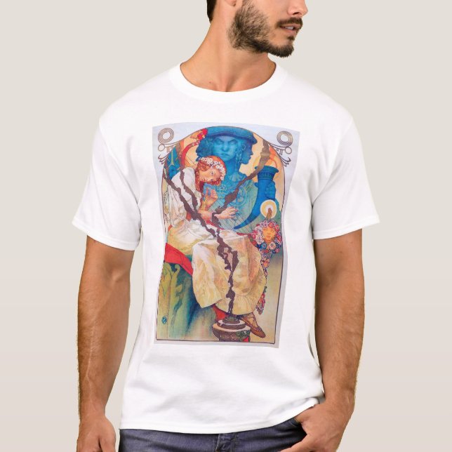 Camiseta El eslavo épico, Alphonse Mucha (Anverso)