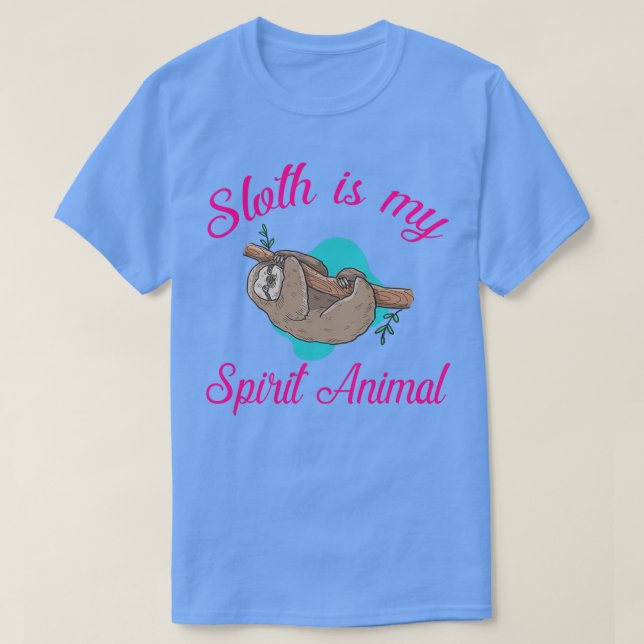 Camiseta El eslogan es mi animal espiritual 5 (Diseño del anverso)