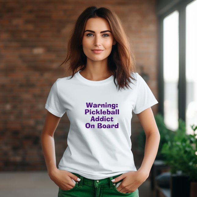 Camiseta El eslogan morado del sueño de Pickleball Lover (Subido por el creador)