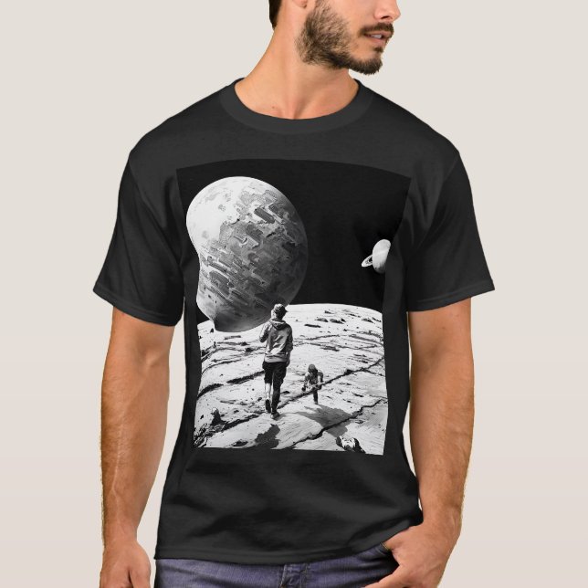 Camiseta El espacio (Anverso)