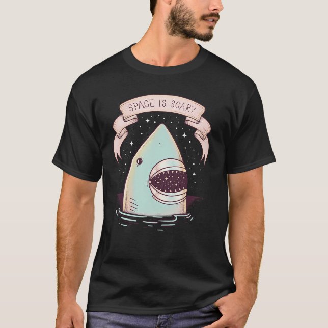 Camiseta El espacio da miedo (Anverso)