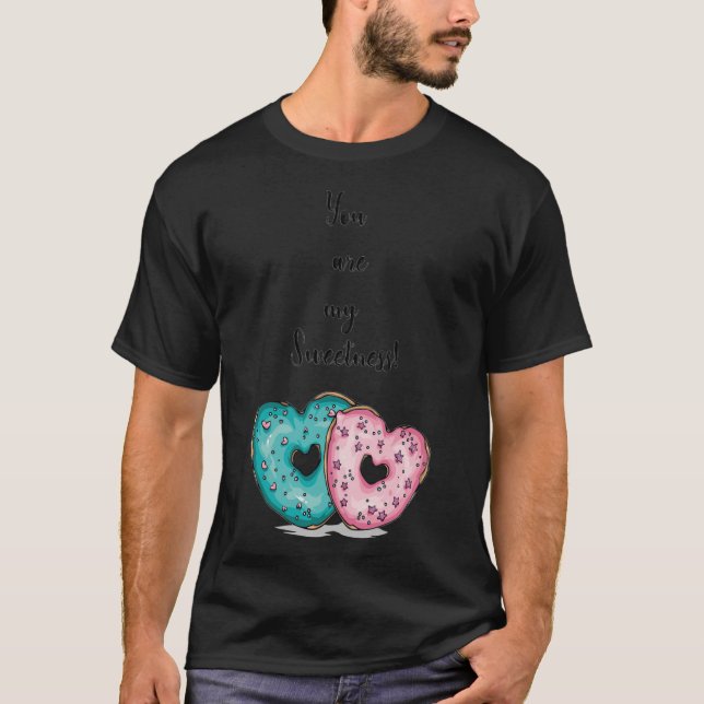 Camiseta El espacio de cumpleaños del barco pirata Donuts (Anverso)